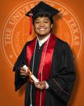 This is a picture of Jon at his graduation ceremony. 