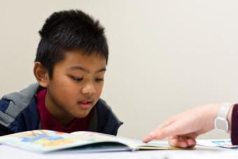 Speech therapy session